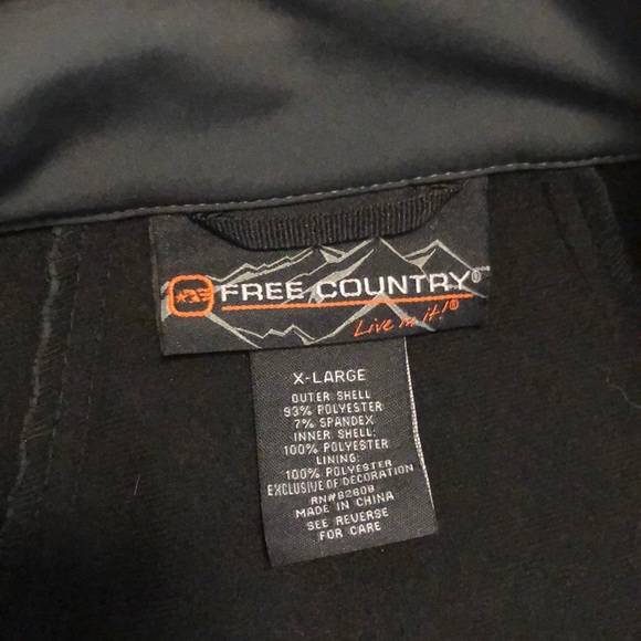 New Free Country Soft Shell Jacket - Picture 3 of 3